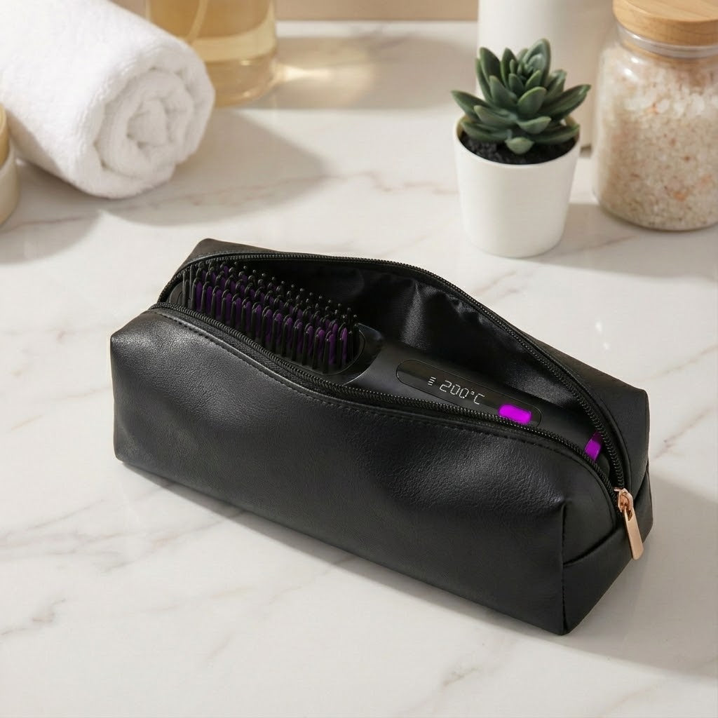LUMEA™ Wireless Styling brush pouch bundle